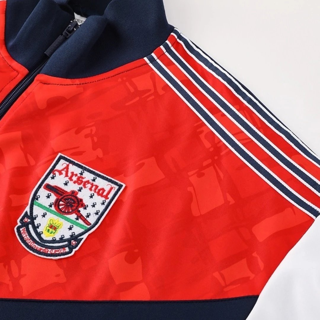 Arsenal 2025 Track Jacket 26 Navy Red — QC