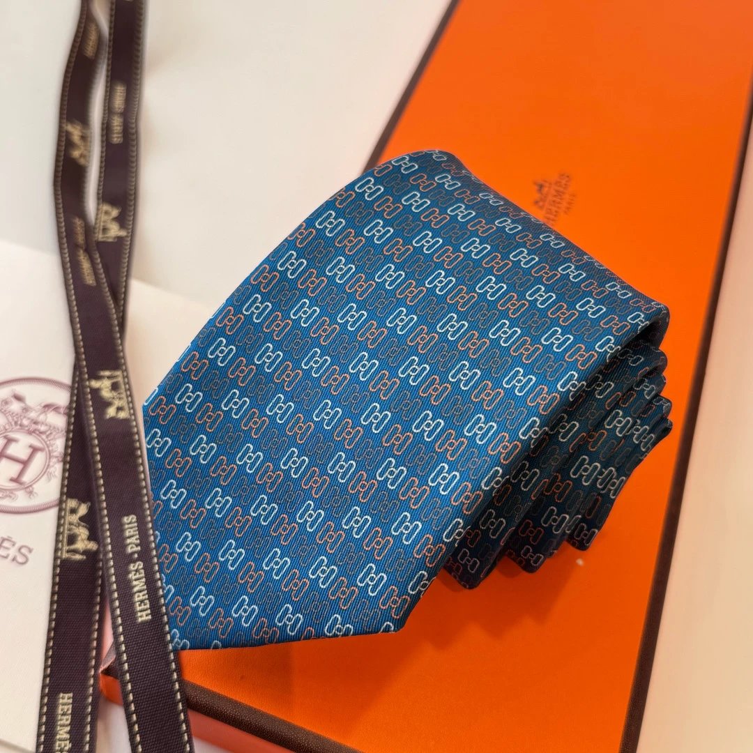 Hermes Silk Tie Ver.D — Photo 9