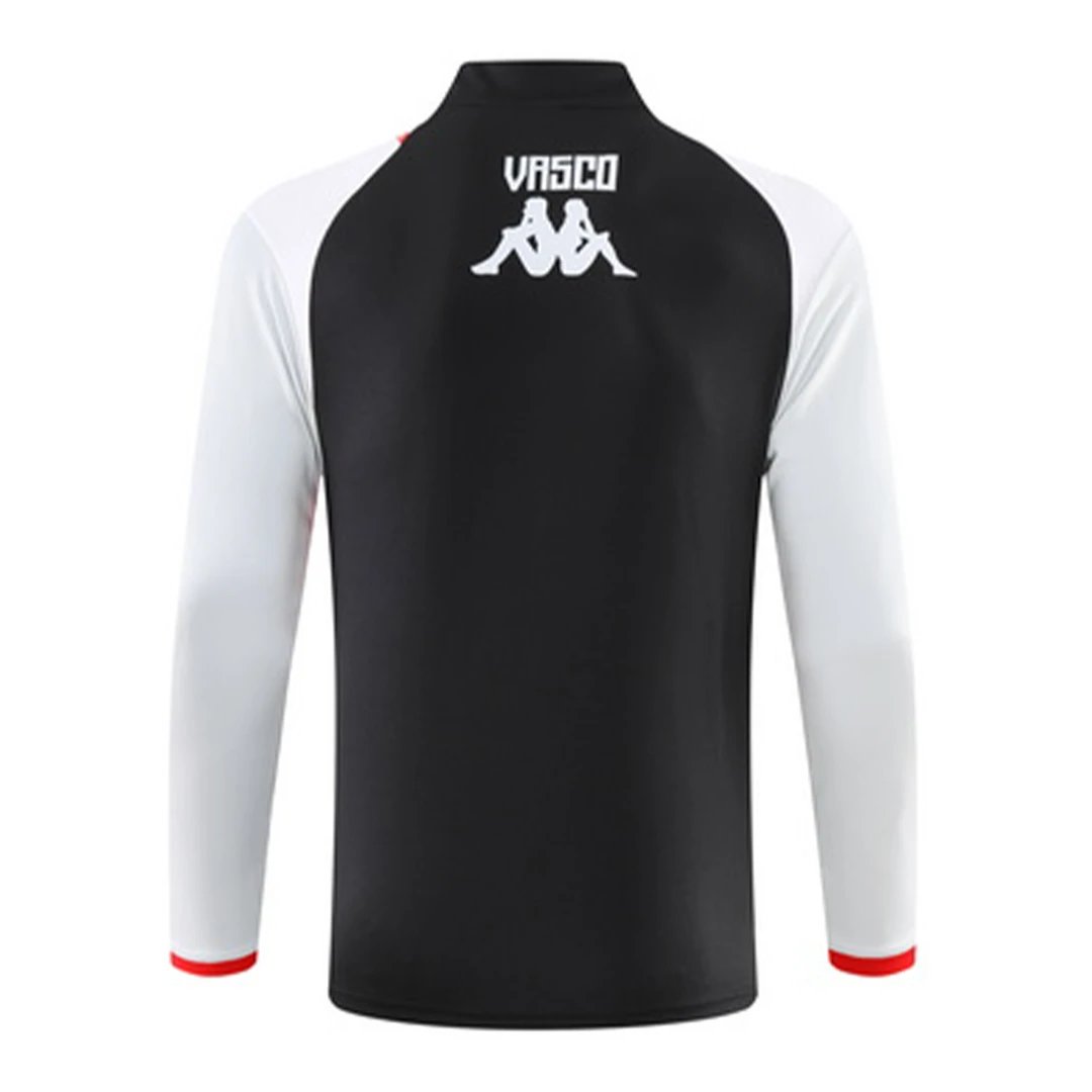 2023 Vasco da Gama 1 4 Zip Tracksuit 24 Black — Photo 4