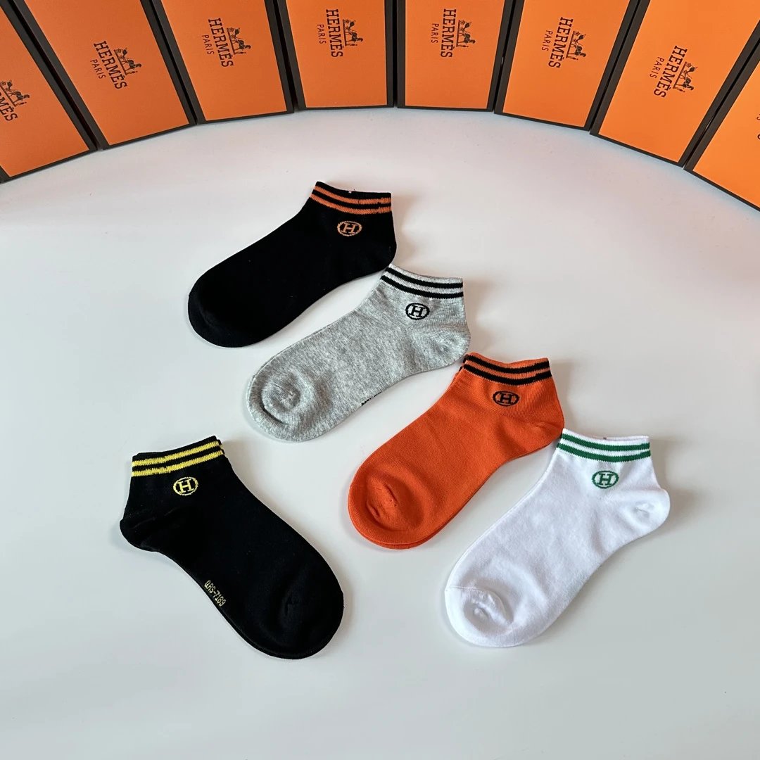 Hermes Ankle Socks — QC