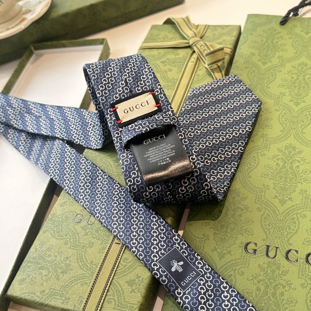 Gucci Silk Tie Ver.D — Zdjęcie 6