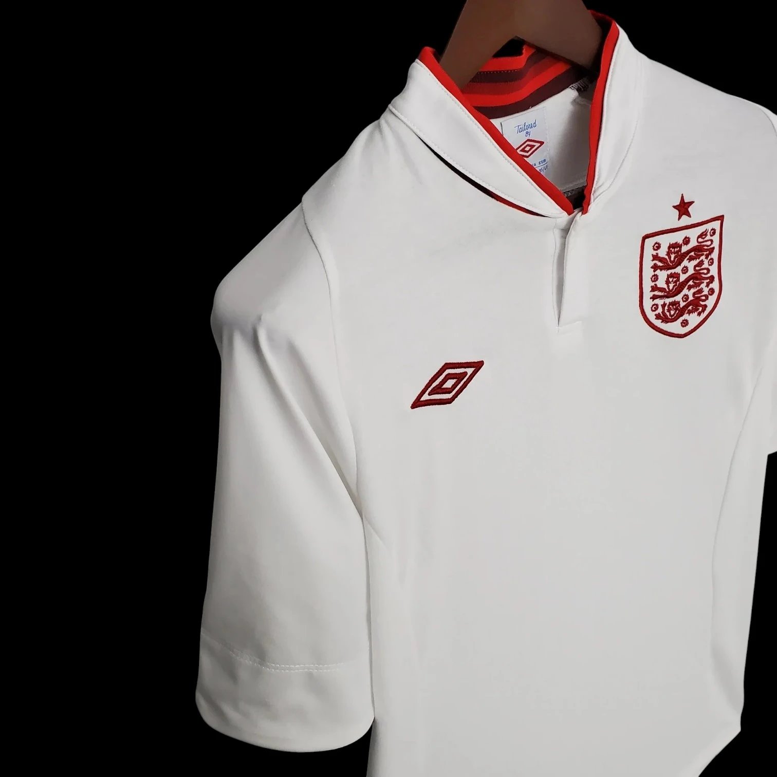 England 2012 Retro Jersey — Zdjęcie 4