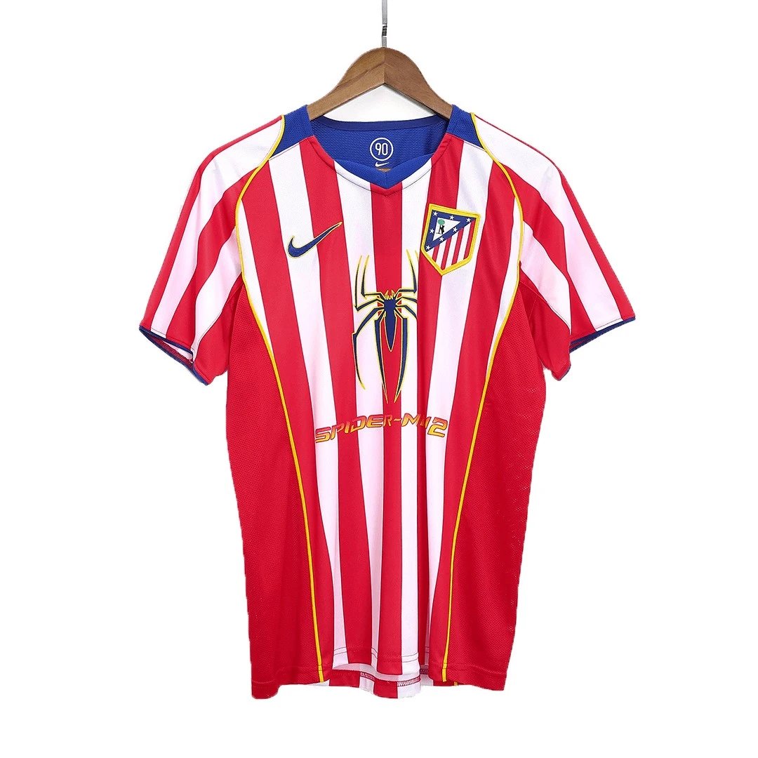 Atletico Madrid 2004/05 Retro Home Jersey — Photo 4