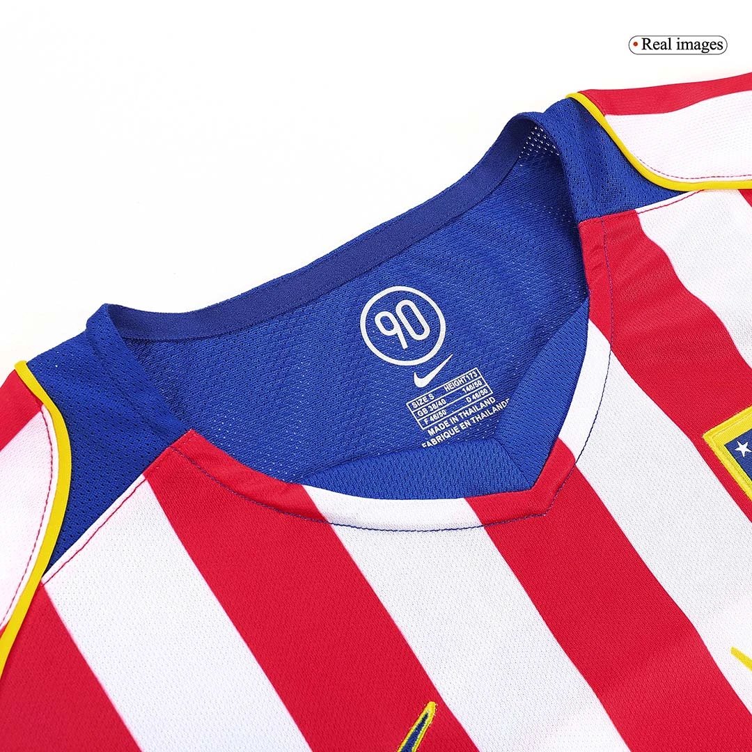 Atletico Madrid 2004/05 Retro Home Jersey — Photo 6