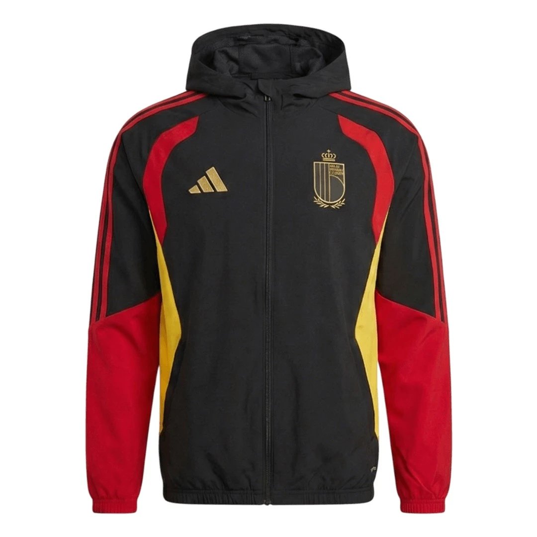 Belgium 2026 Hoodie Tracksuit Red Black — Photo 3