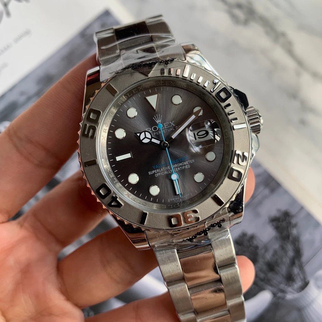 Rolex Yacht-Master horloge met grijze wijzerplaat
