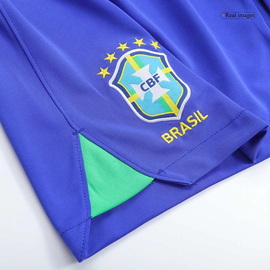 Brazil Home Soccer Shorts 2022 — photo 8