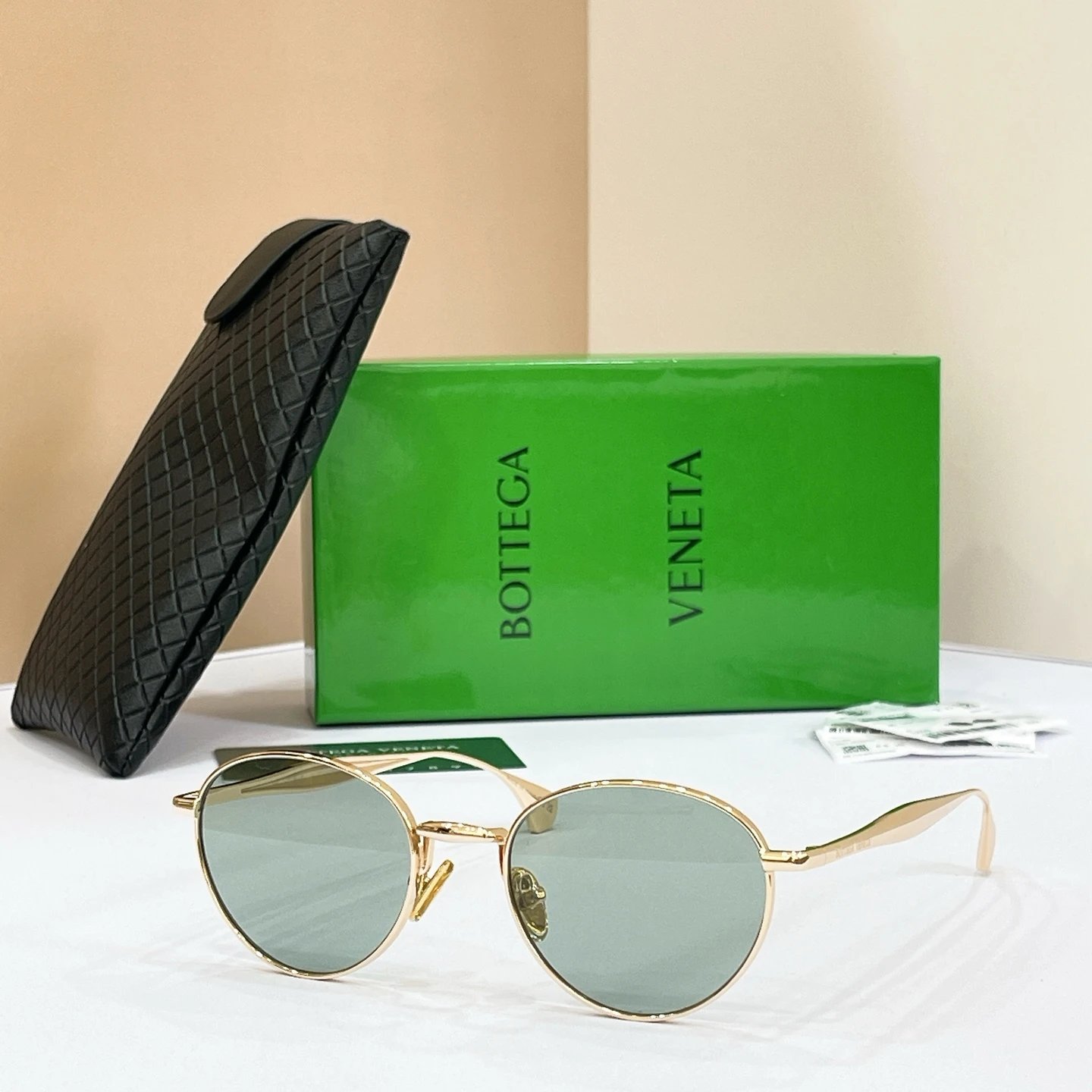 Bottega Veneta BV1396S Sunglasses 55-22-140 — Zdjęcie 2