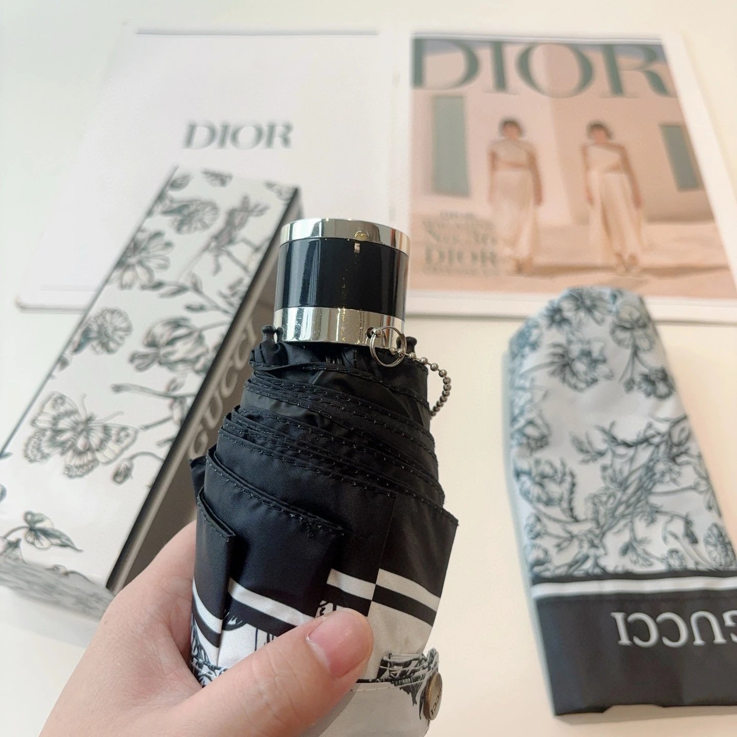 Gucci UV Protection Folding Umbrella Ver.L — Zdjęcie 5