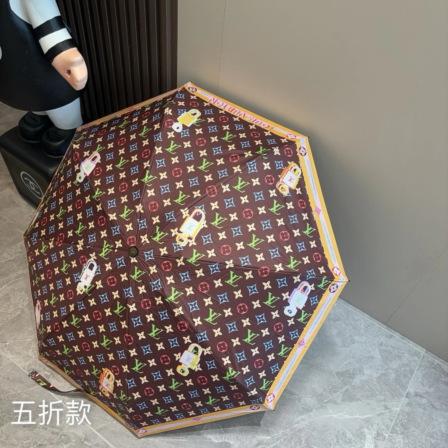 Louis Vuitton UV Protection Folding Umbrella Ver.K — Zdjęcie 8