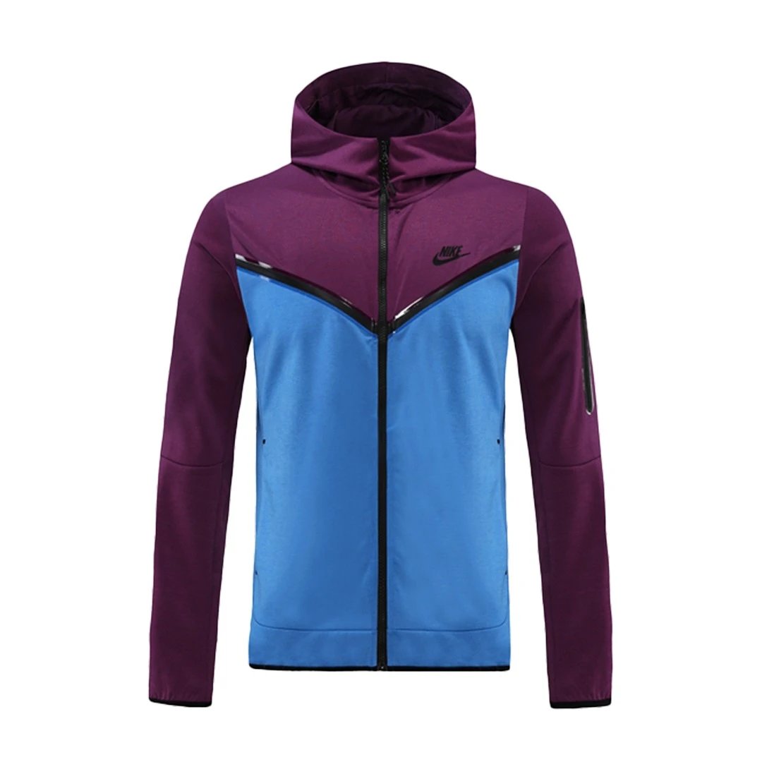 Hoodie Jacket Customize Tracksuit 2022 Blue Purple — photo 4