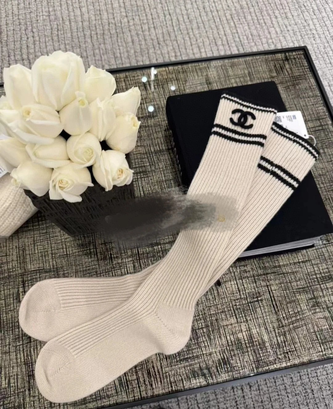 Chanel Cashmere Socks 5-Pair Box Ver.A — photo 6