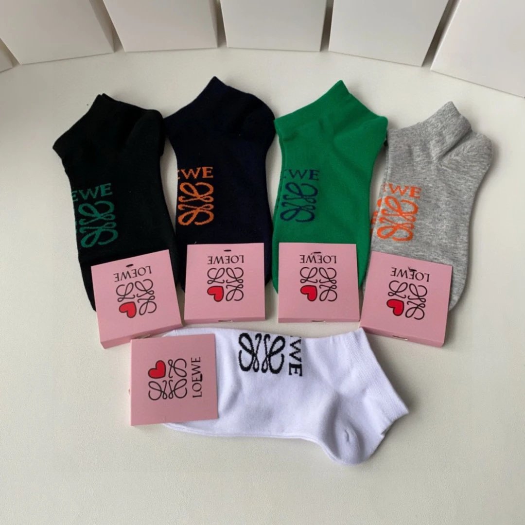 Loewe Ankle Socks 5-Pair Box — photo 2