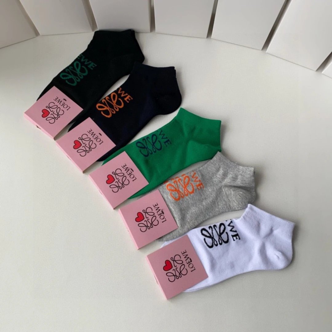 Loewe Ankle Socks 5-Pair Box — photo 4