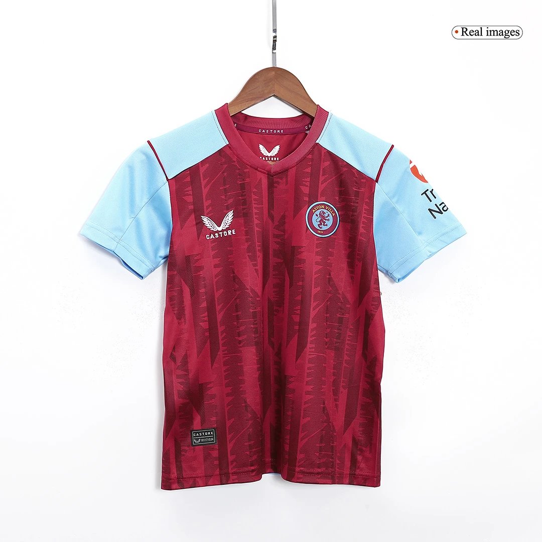 Aston Villa 23/24 Home Jersey - Kids — Photo 2