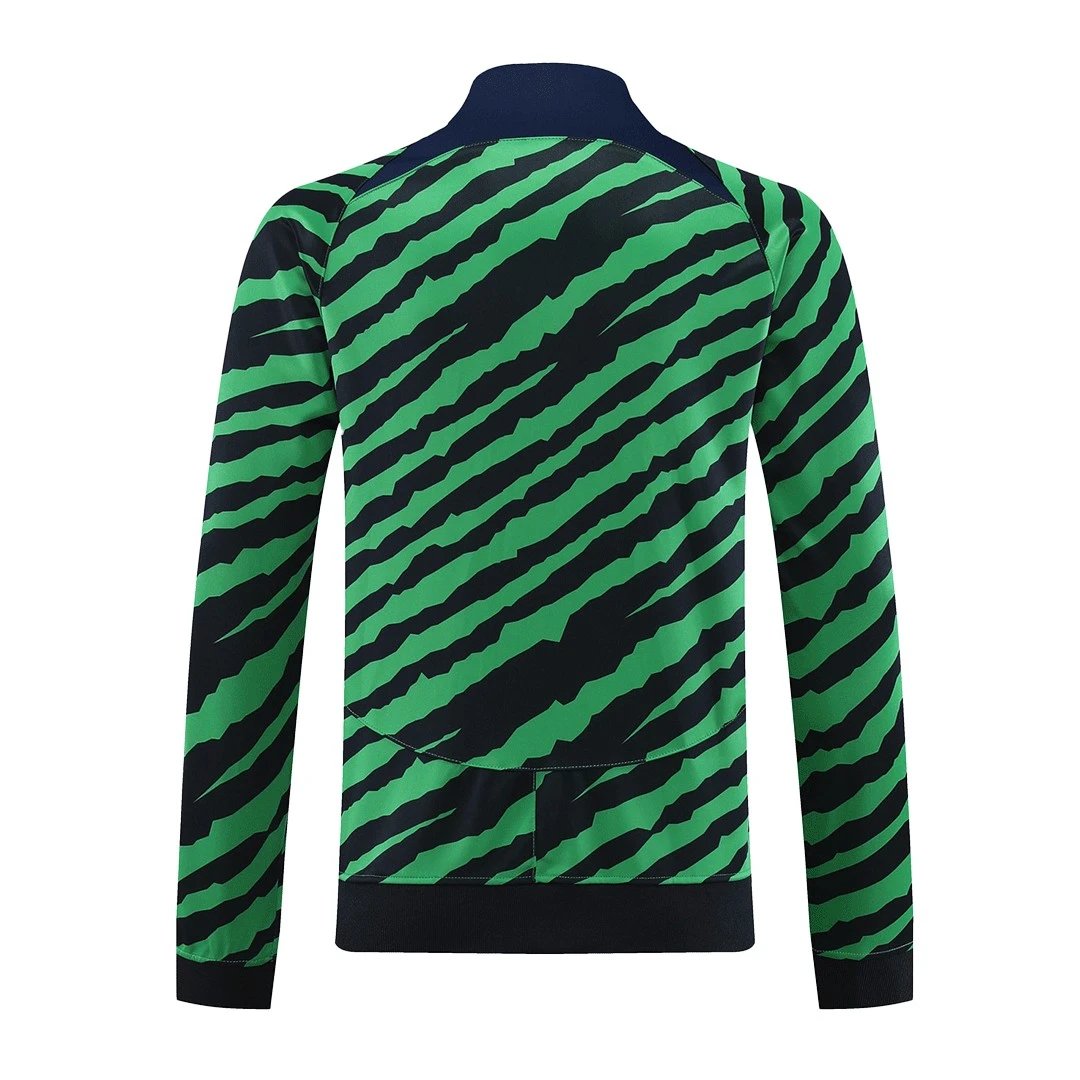 Brazil 2022 Jacket Tracksuit Green Black — QC
