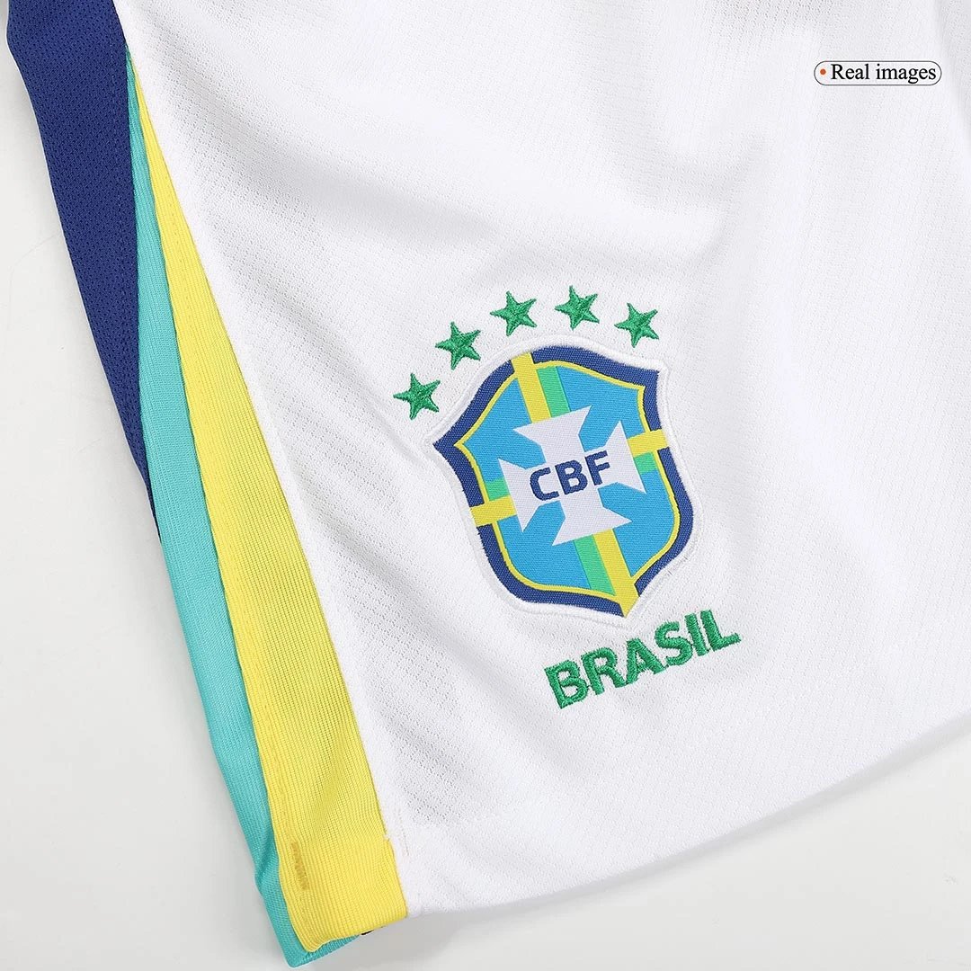 Brazil Away Soccer Shorts 2024 — photo 6