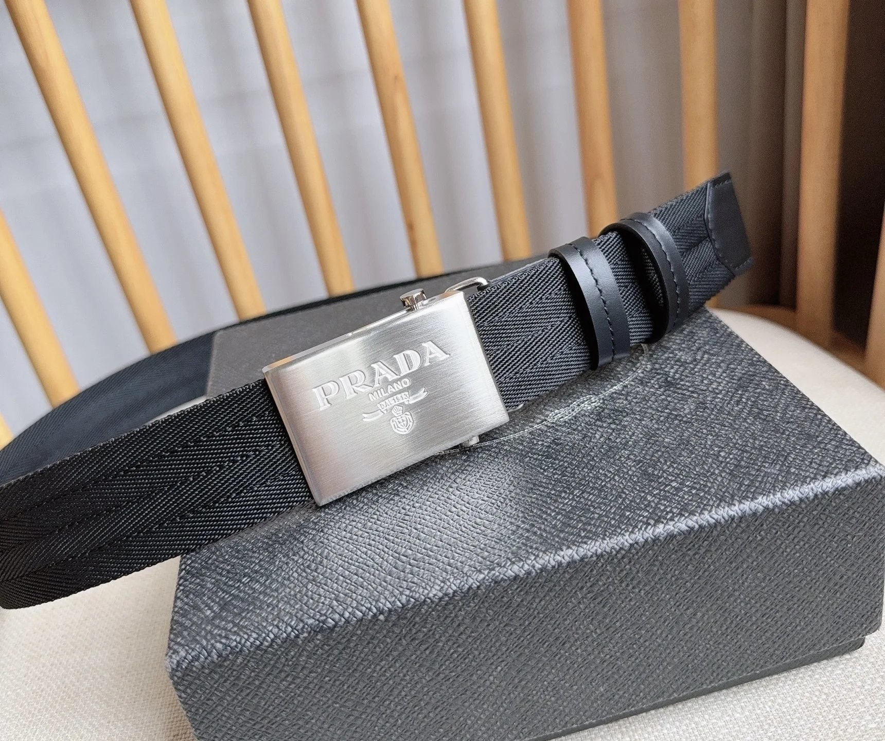 Prada Leather Belt Ver.J — QC