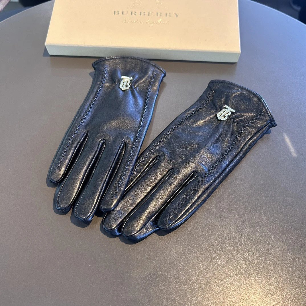 Burberry Lambskin Thermal Gloves Ver.C — QC