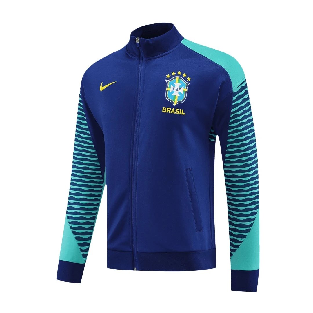 Brazil Jacket Tracksuit 2023 24 Navy — photo 4