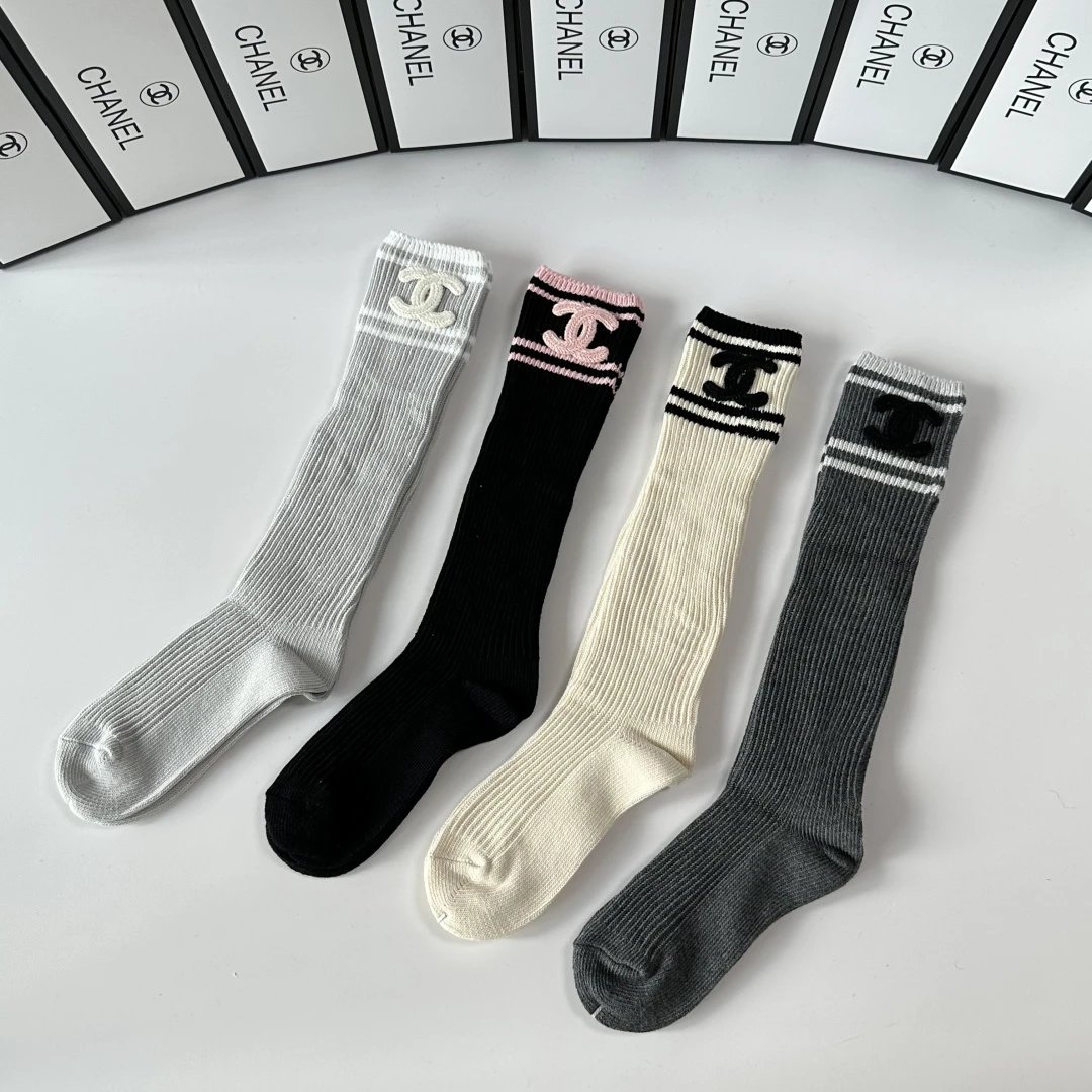 Chanel Cashmere Socks 5-Pair Box Ver.A — photo 5