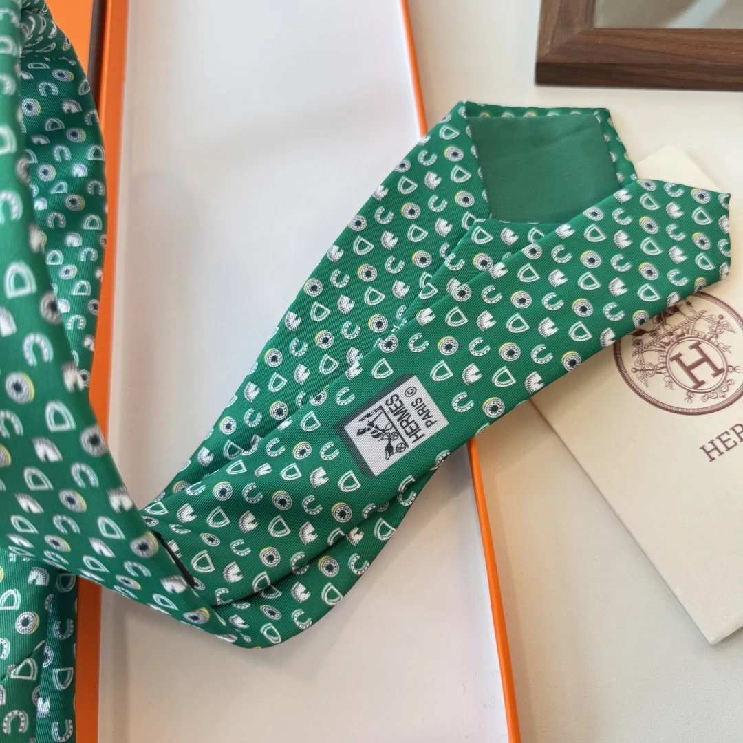 Hermes Silk Tie Ver.I — Photo 6