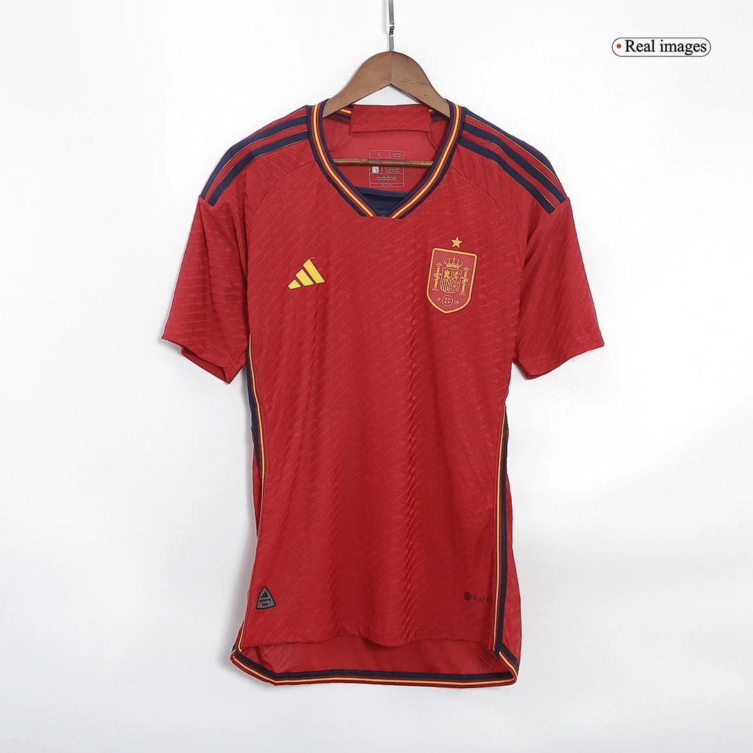 Spain 2022 Home Jersey (Player Version) — QC