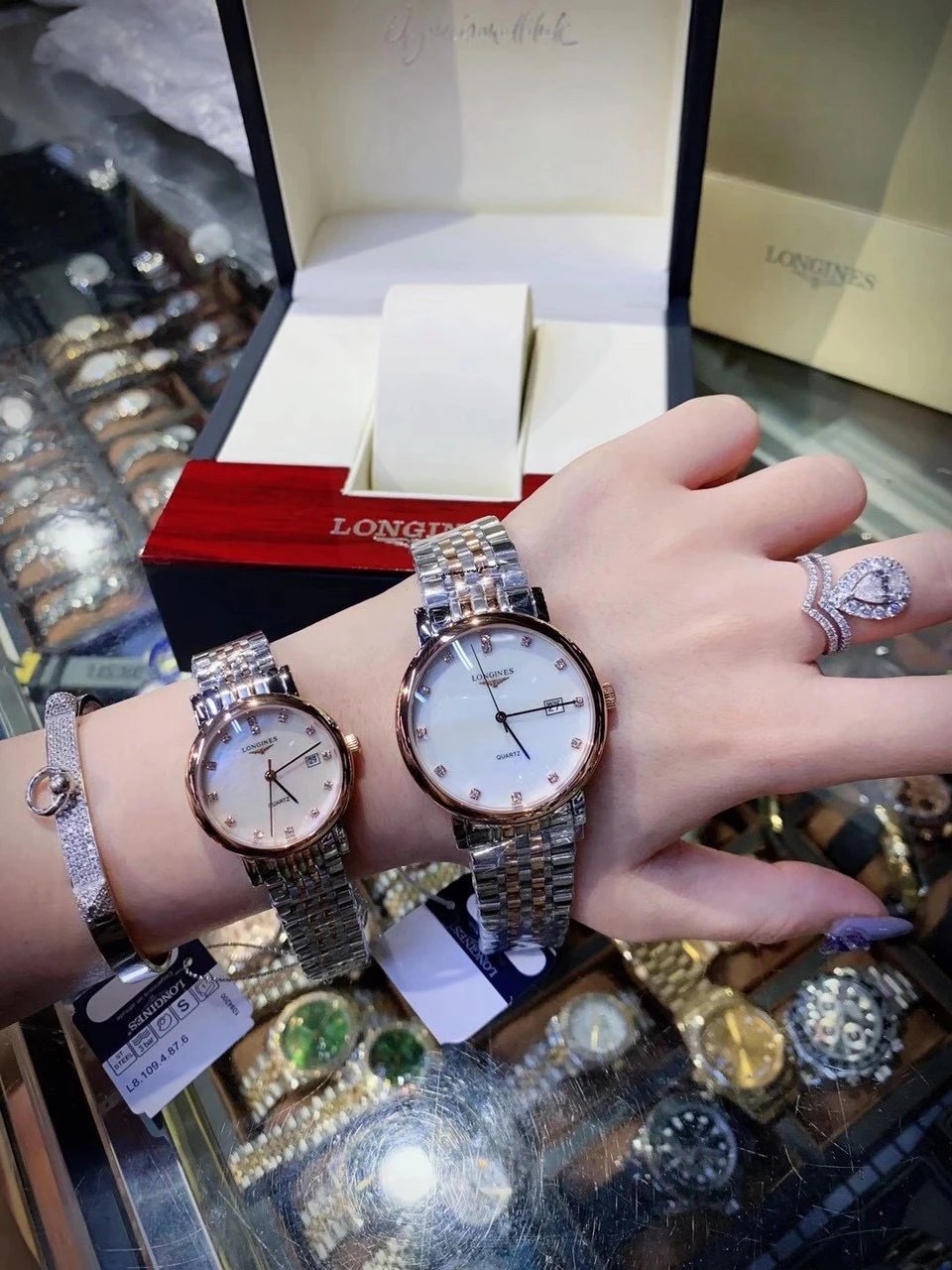 Longines Presence Automatic Couple Watch Ver.C — QC