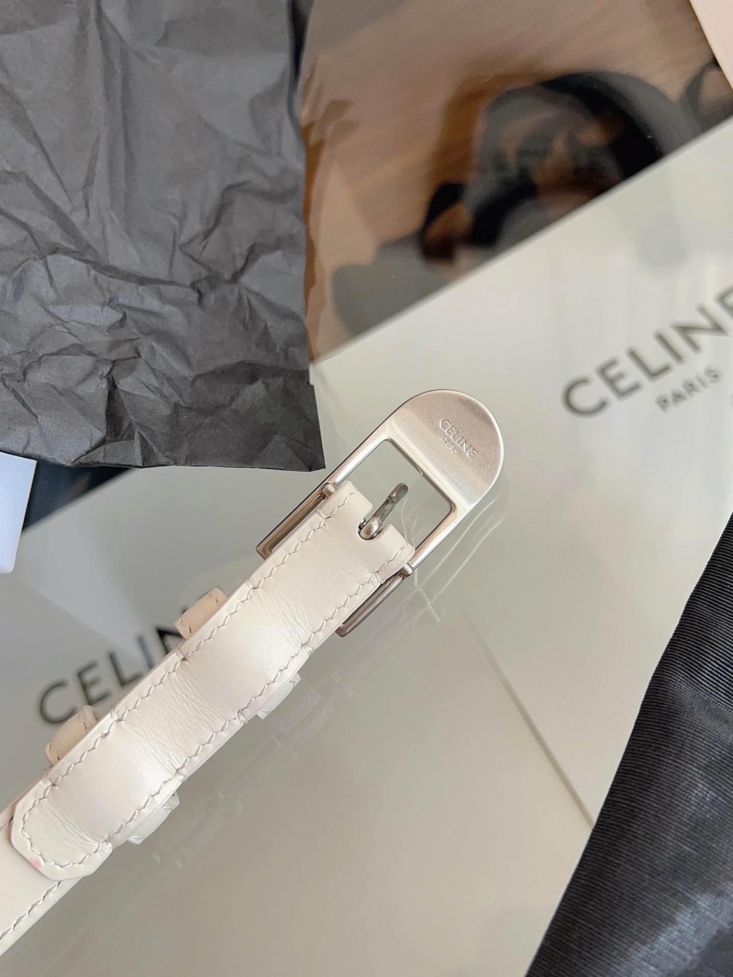 Celine Leather Belt Ver.C — photo 9