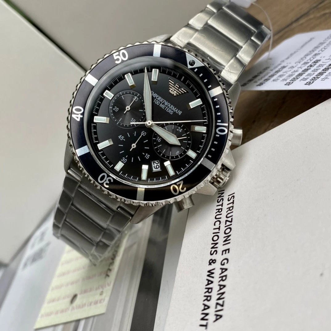 Armani Diver Chronograph Quartz Watch — photo 3