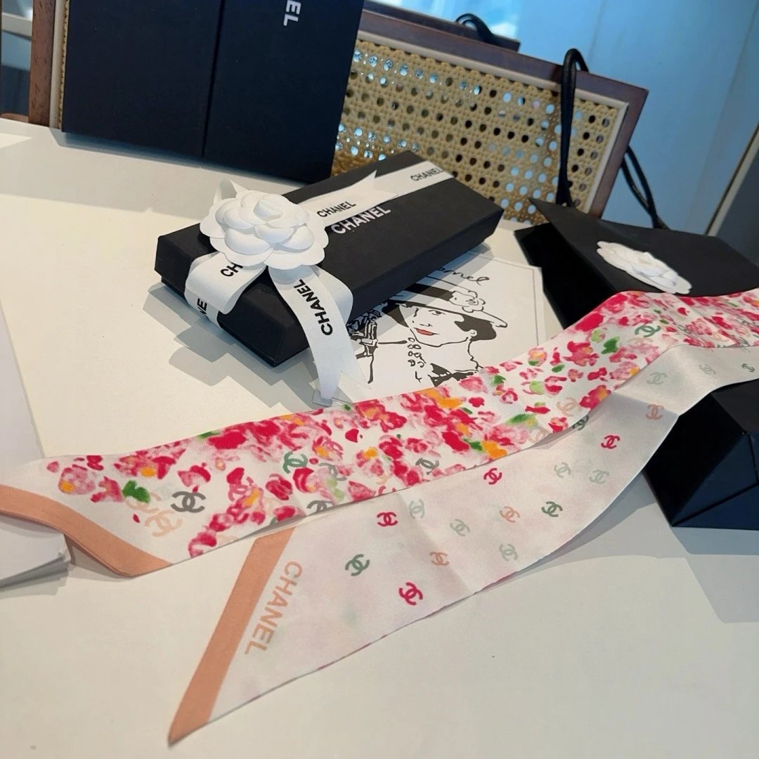 Chanel Silk Hair Ribbon Ver.D — QC