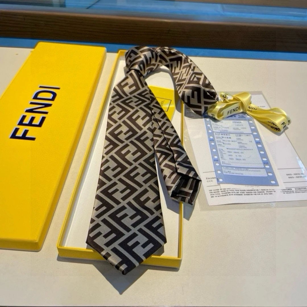 Fendi Silk Tie Ver.C — QC