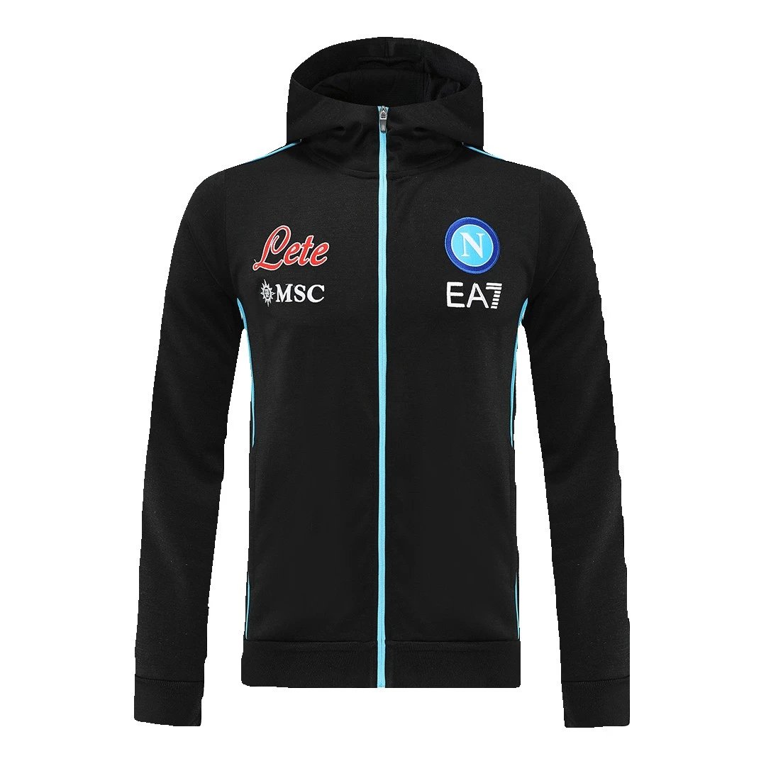 Napoli 2022 Hoodie Tracksuit 23 Black — QC