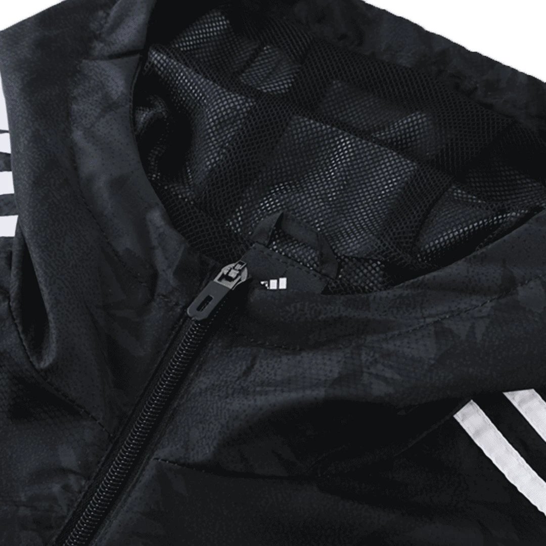 Mexico Hoodie Windbreaker Jacket 2022 Black — photo 4