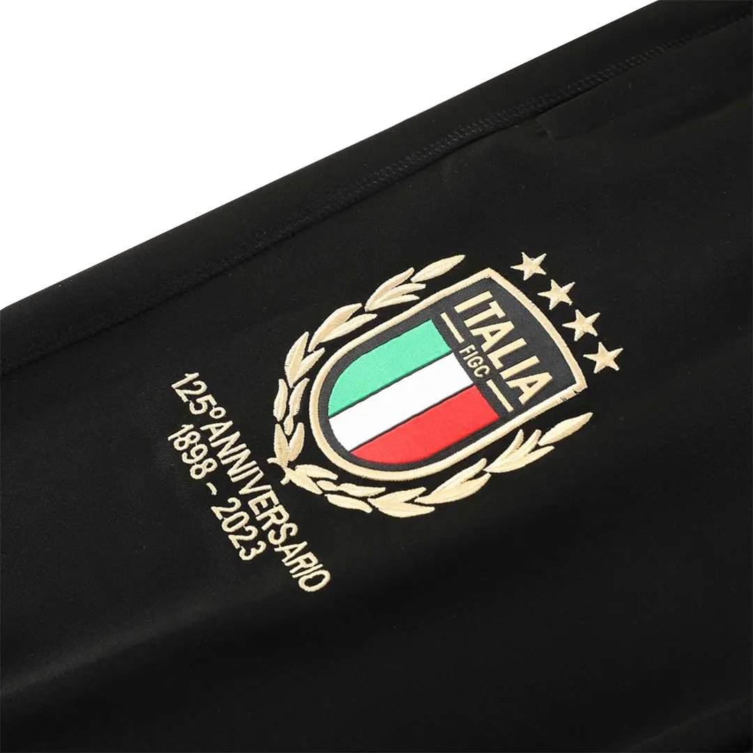 Italy 125th Anniversary Soccer Pants 2023 Black — photo 5
