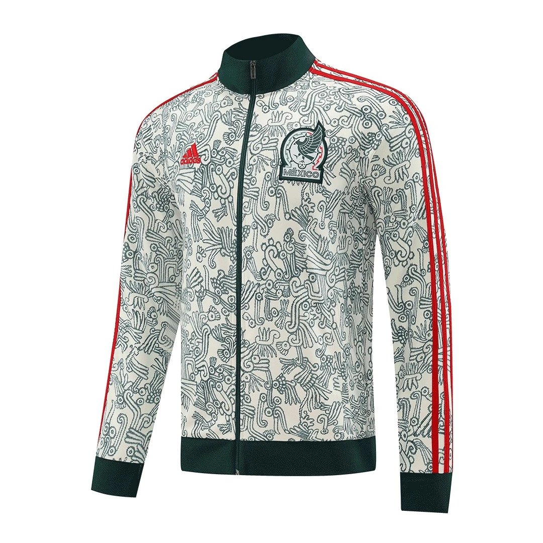 Mexico Track Jacket 2022 23 Cream Black — photo 2