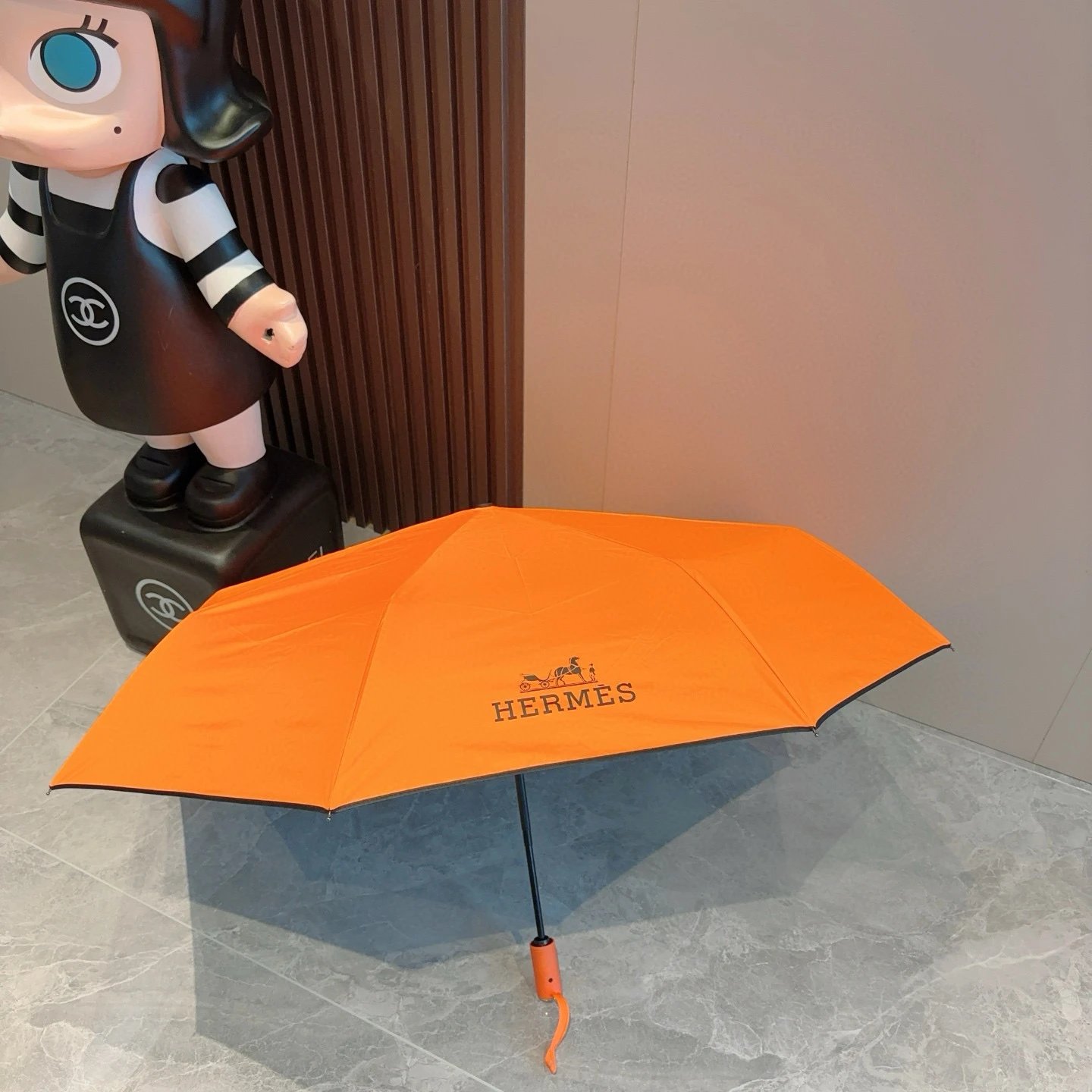 Hermes UV Protection Folding Umbrella Ver.B — Photo 9
