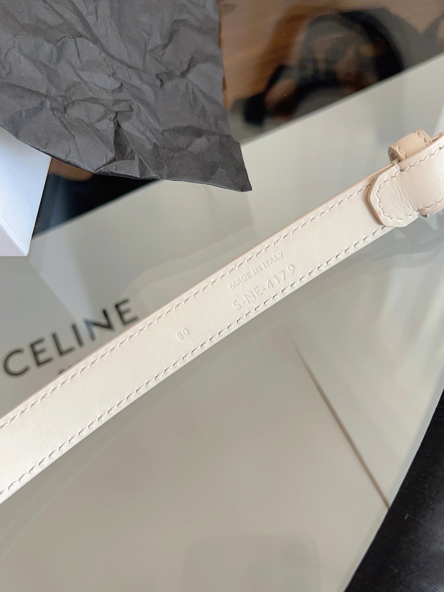 Celine Leather Belt Ver.C — photo 7
