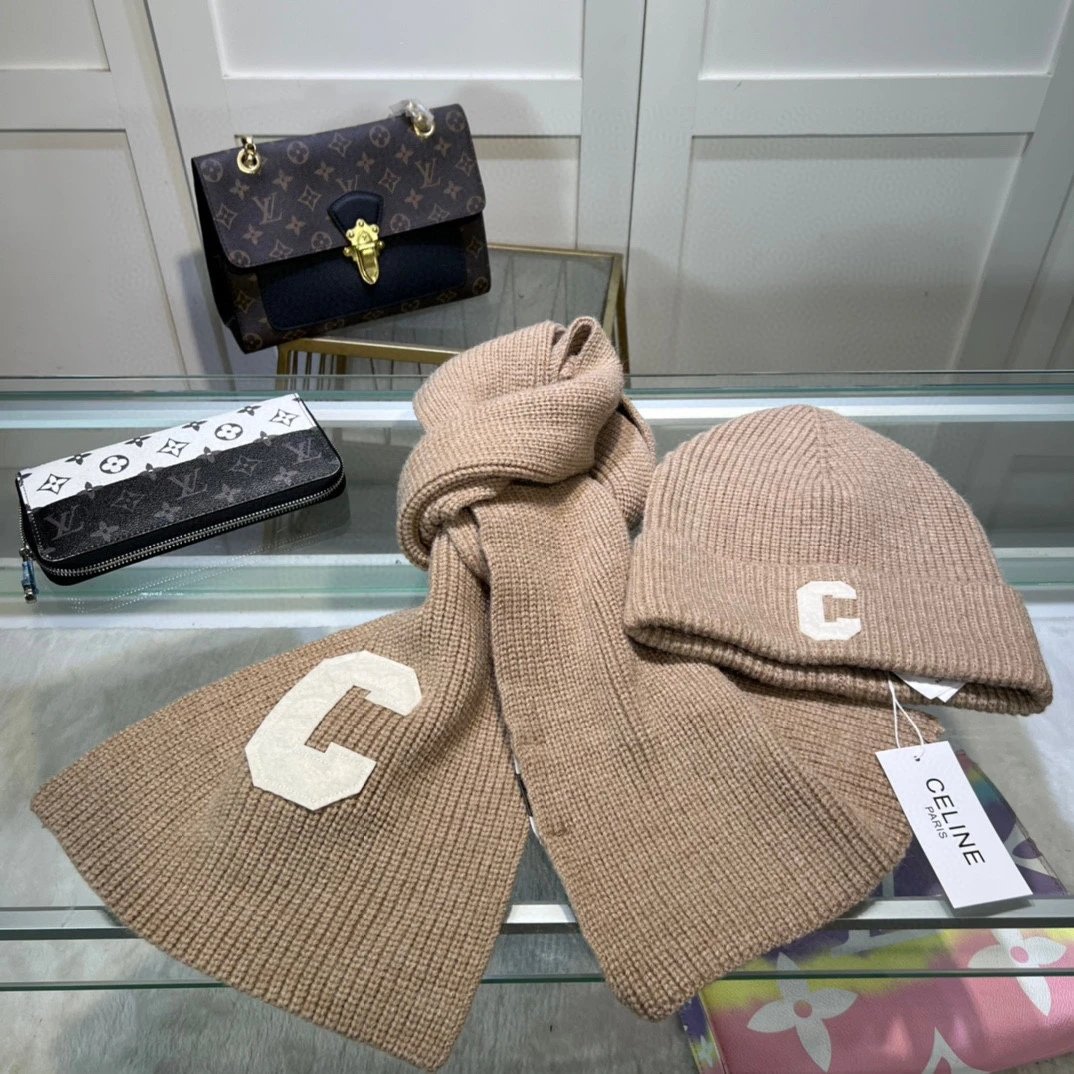 Celine Scarf & Hat Set Ver.B — Zdjęcie 6