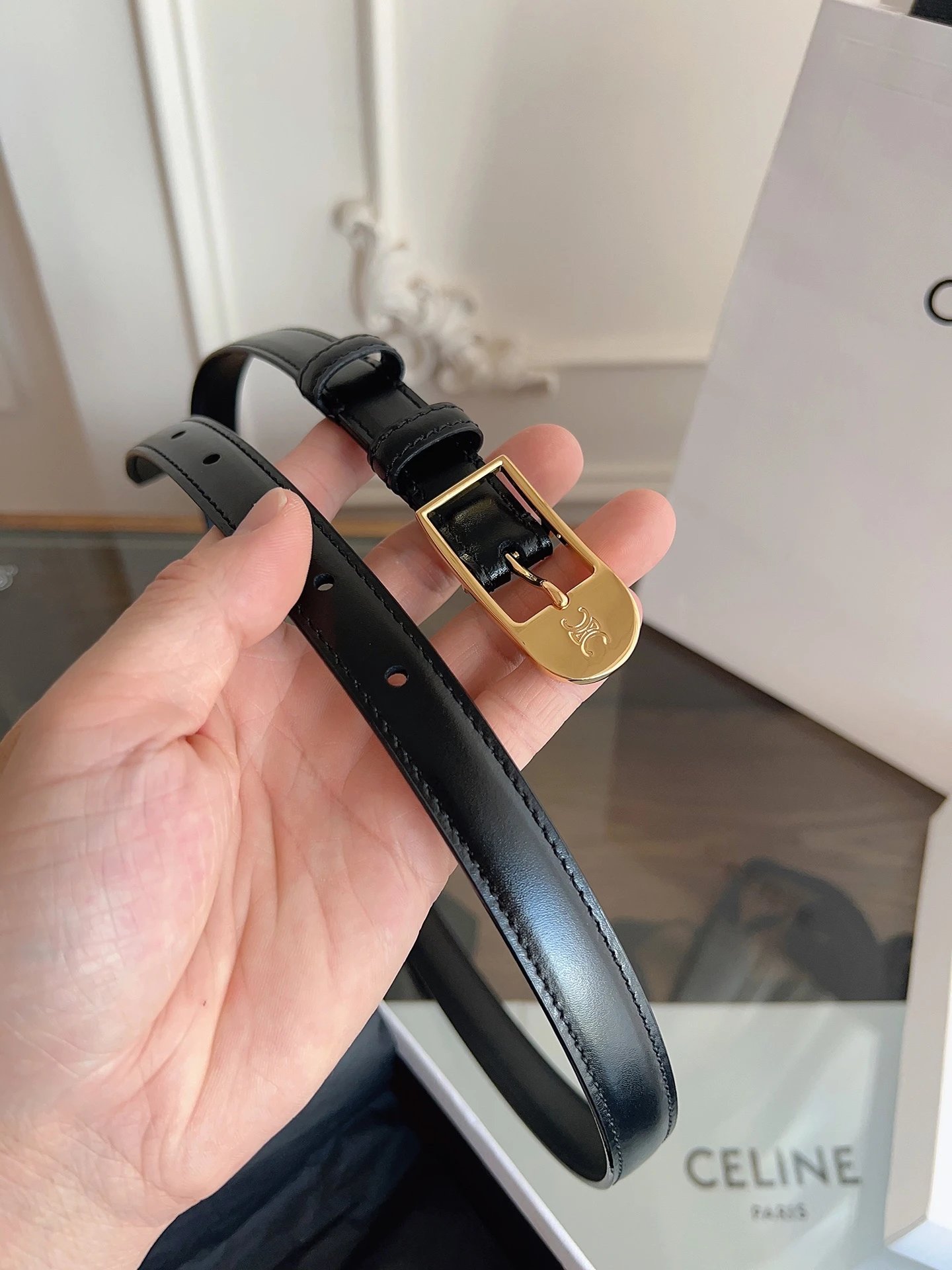 Celine Leather Belt Ver.A — QC
