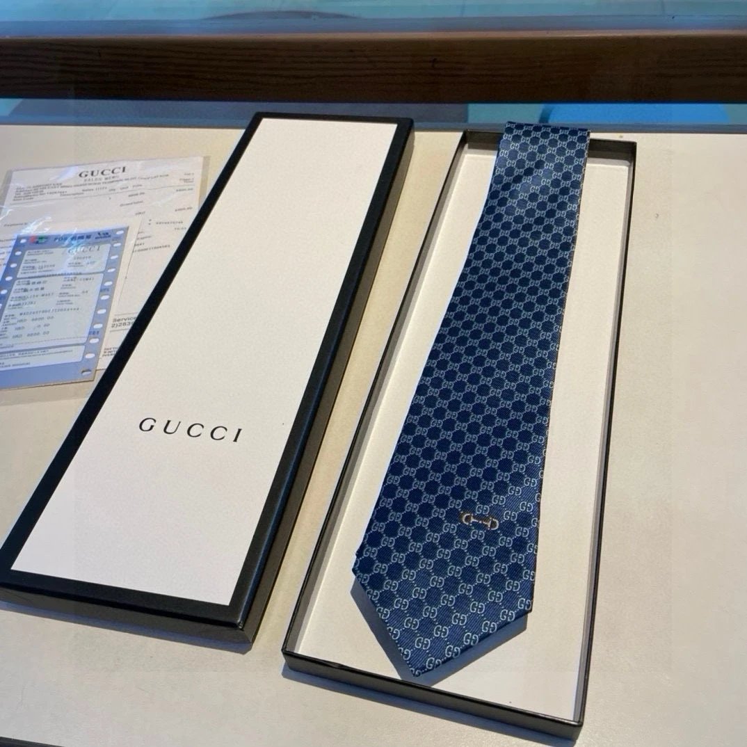 Gucci Silk Tie Ver.E — Zdjęcie 4