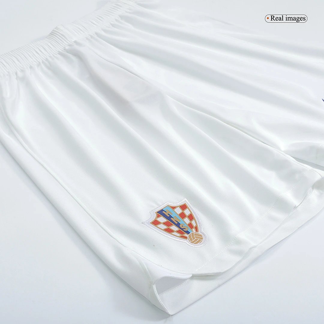 Croatia 2022 Home Soccer Shorts — Photo 11
