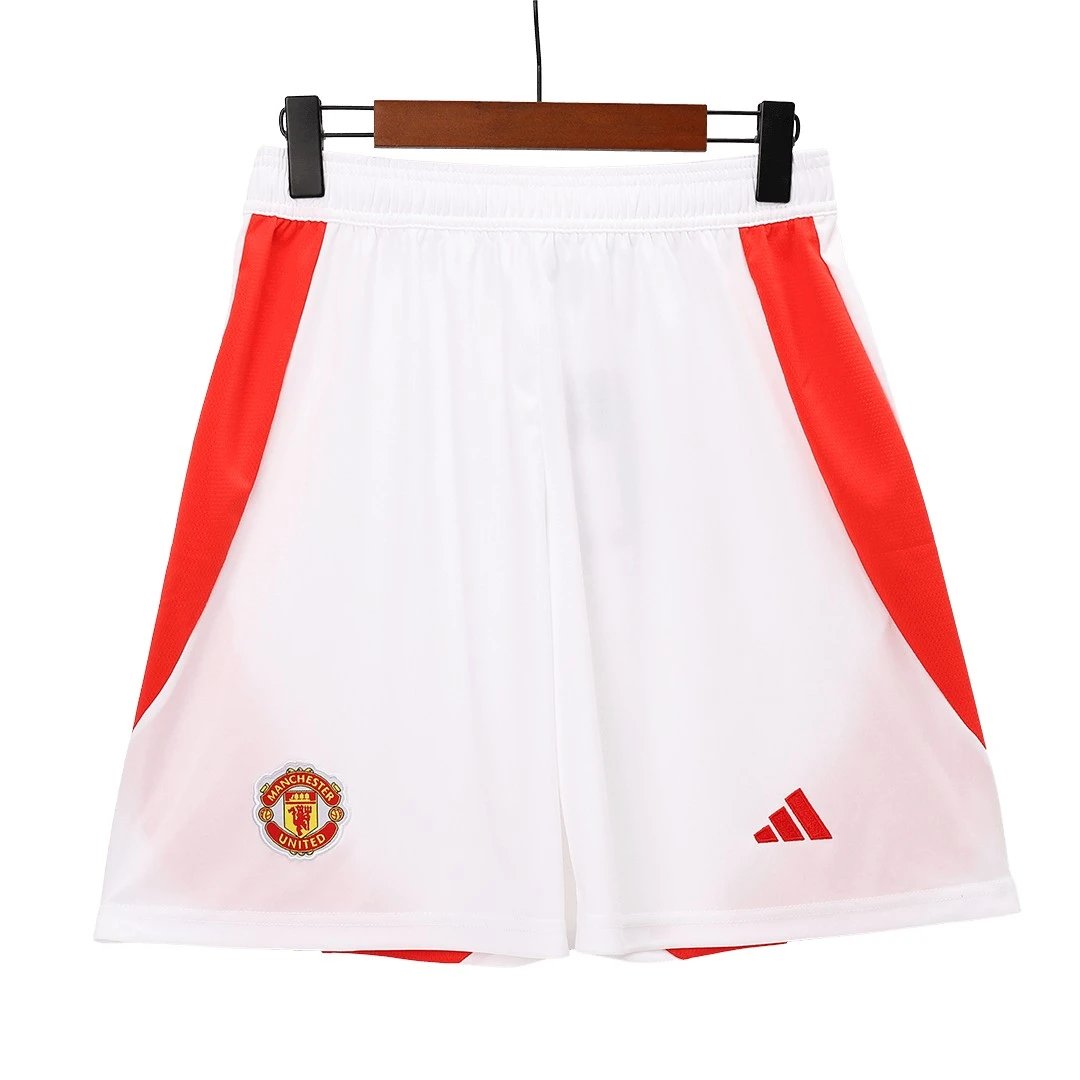 Manchester United 2024 Home Soccer Shorts 25 — Photo 4