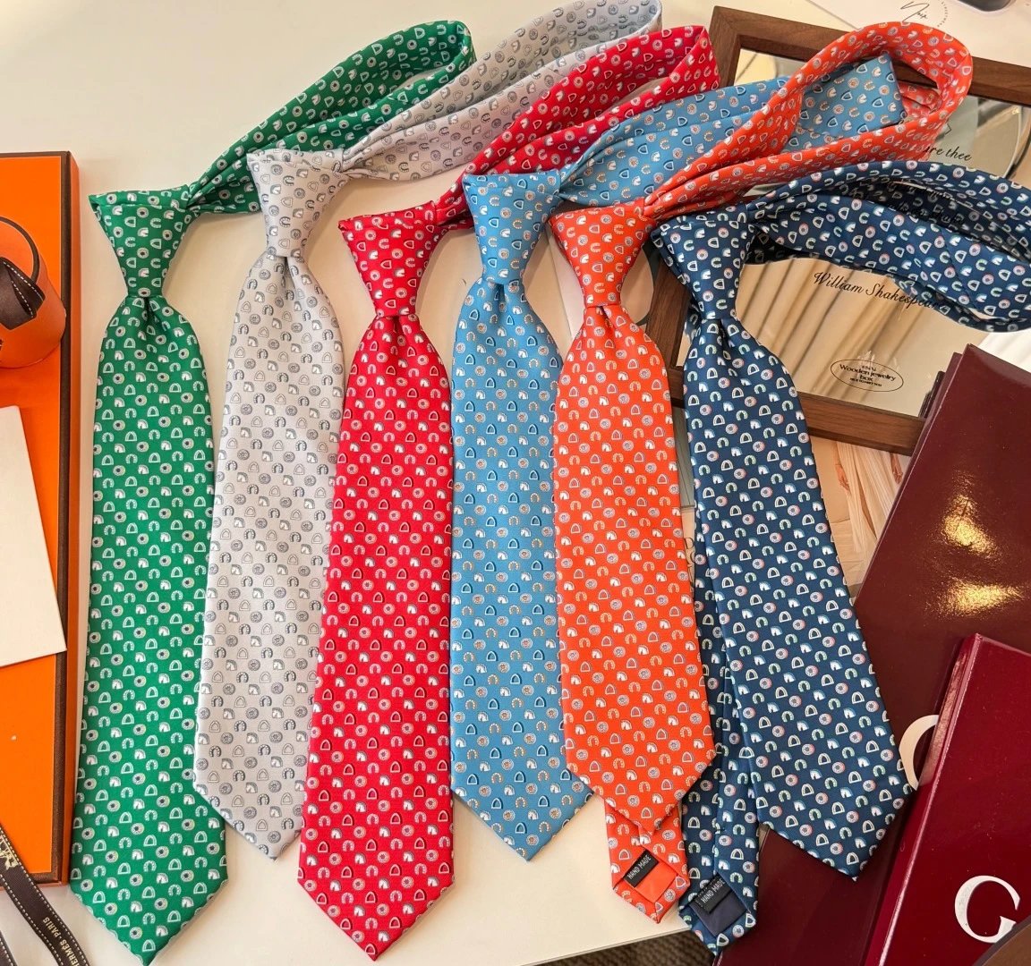 Hermes Silk Tie Ver.F — Photo 2