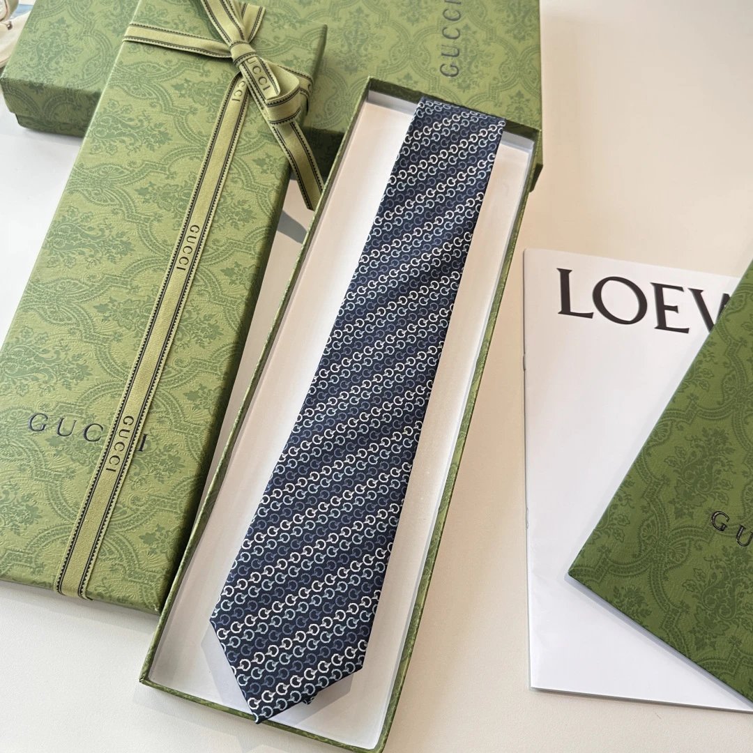 Gucci Silk Tie Ver.D — Zdjęcie 3