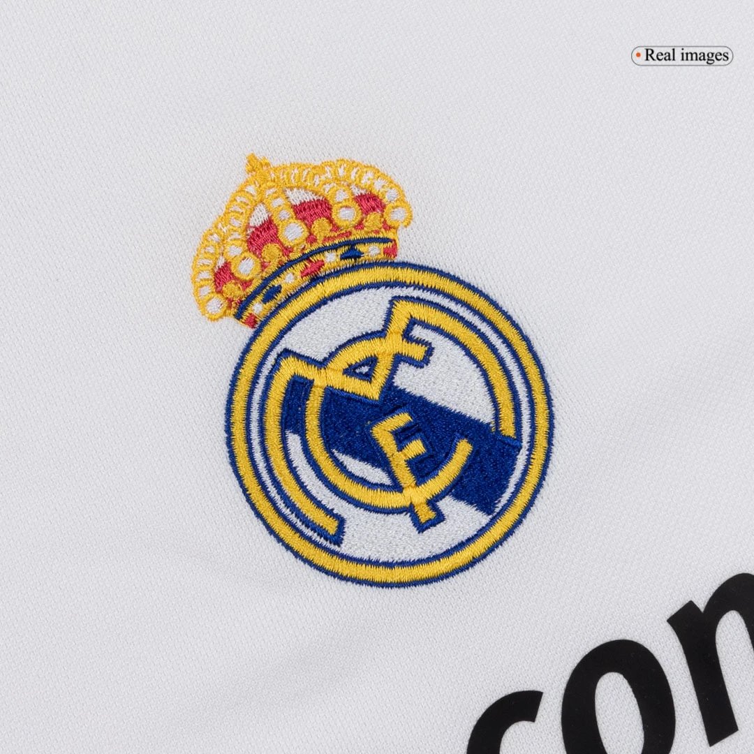Real Madrid 2008/09 Retro Home Jersey — Zdjęcie 4
