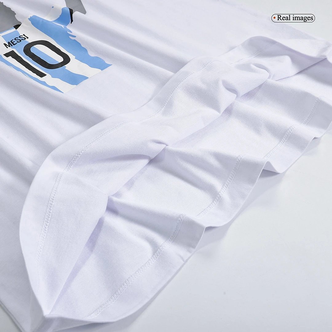 Argentina Winners Lionel Messi Celebration T Shirt 2022 Thre — photo 9