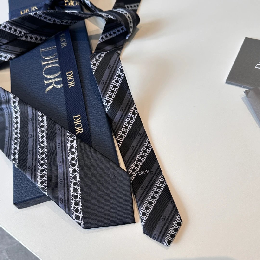 Dior Silk Tie Ver.A — Zdjęcie 9