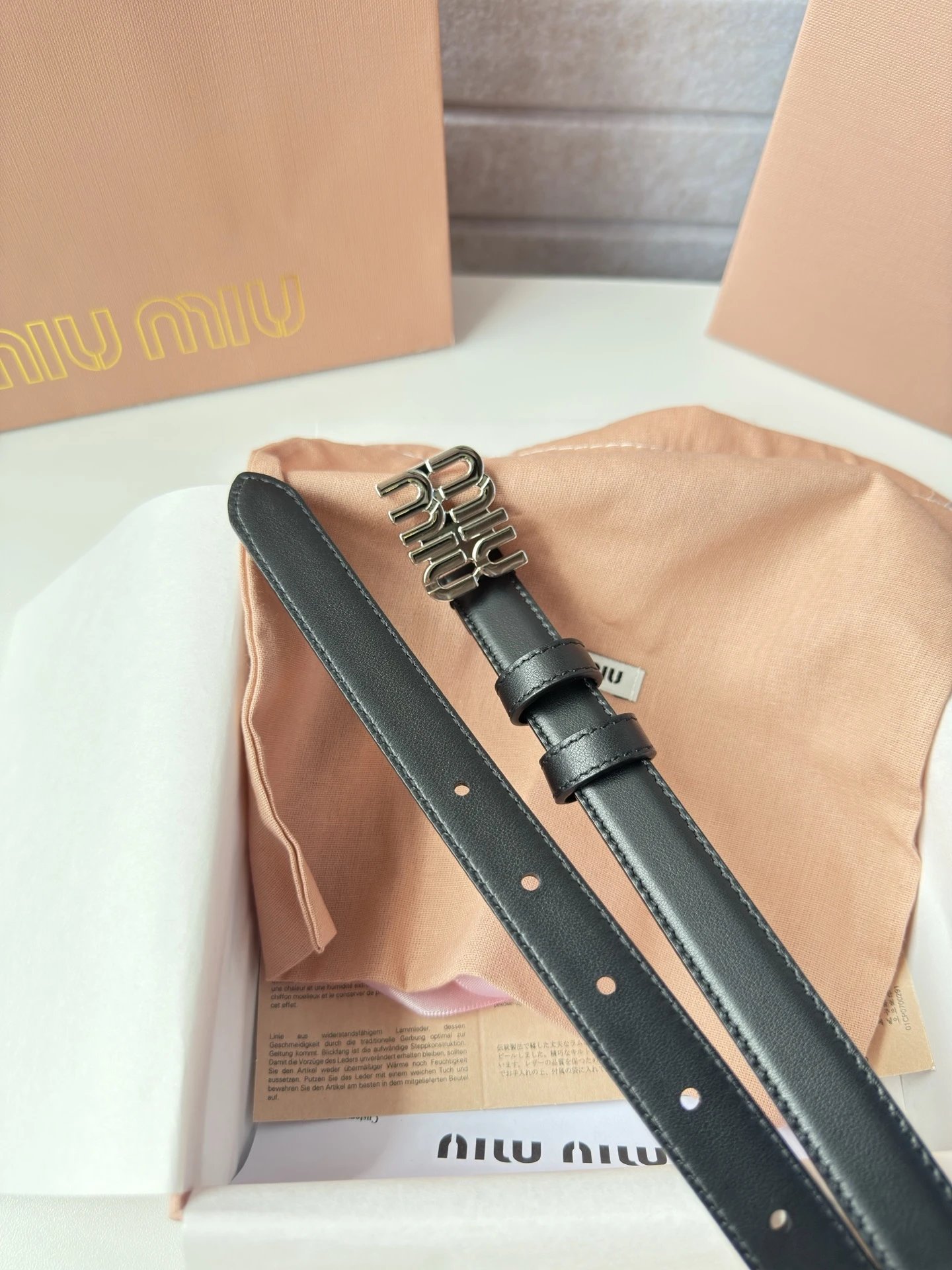 Miu Miu Belt Ver.A — QC