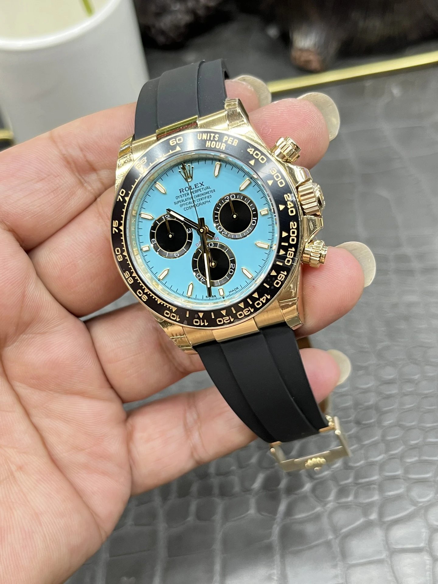 Rolex Daytona Tiffany Blue Automatic Watch 40mm — photo 5